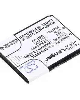 Alternative view of Батерия за мобилен телефон Sony Z800, G700, K800i, Z750 BST-33 LiIon  3,7V 900 mA Cameron Sino