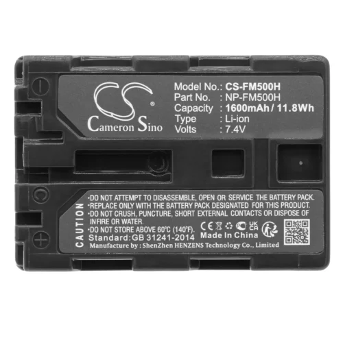Батерия за фотоапарат NPFM500H LiIon 7.2V 1600mAh Cameron