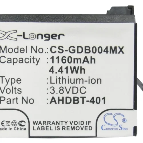 Батерия за камера GOPRO Hero 4; HERO 4 Plus AHDBT-401 3