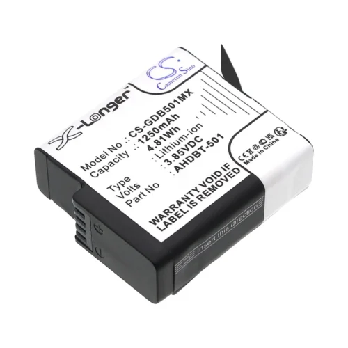 Батерия за камера GOPRO Hero 5; Hero 6; Hero 7; Hero 8 AHDBT-501 3