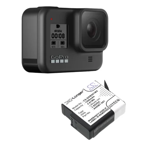 Батерия за камера GOPRO Hero 5; Hero 6; Hero 7; Hero 8 AHDBT-501 3