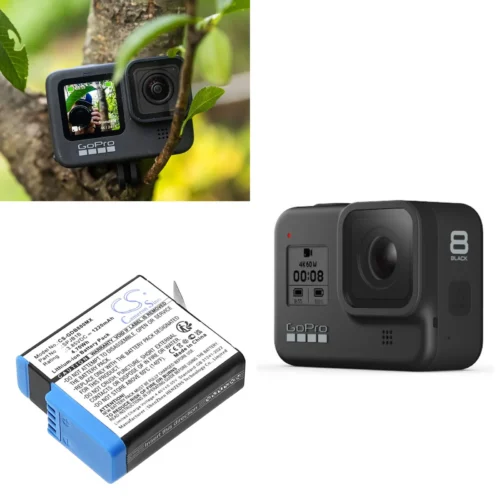 Alternative view of Батерия за камера GOPRO Hero 5; HERO 6; Hero 7; Hero 8  AABAT-001  3,85V 1220mAh   LIIon Cameron Sino