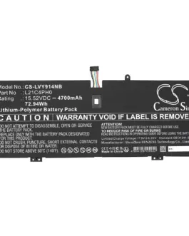 Батерия за лаптоп LENOVO Yoga 9 14IAP7 L21B4PH0 LiPo 15.52V 4700mAh CAMERON SINO