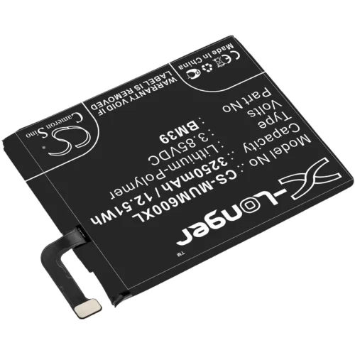 Alternative view of Батерия за мобилен телефон XIAOMI Mi6 BM39 3,85V 3250mAh LiPo CAMERON SINO