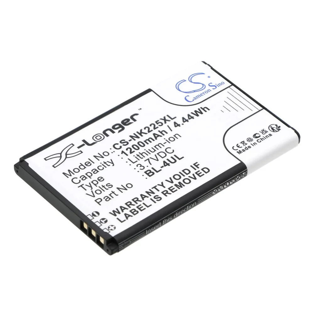 Батерия за телефон NOKIA 3310  Asha 225 TA1030 BL-4UL / BL-4WL   LiIon 37V 1200mAh CAMERON