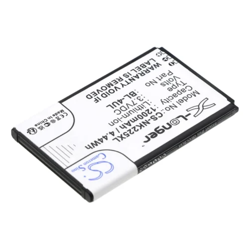 Alternative view of Батерия за телефон NOKIA 3310 , Asha 225, TA1030 BL-4UL / BL-4WL   LiIon 3,7V 1200mAh CAMERON SINO