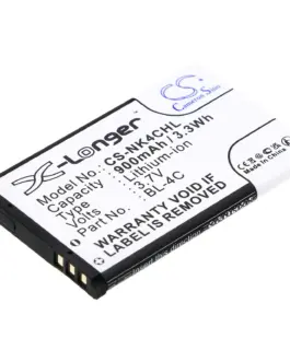 Батерия за мобилен телефон NOKIA 6100 6200 107 108  BL-4C  LiIon 37V 900mAh CAMERON