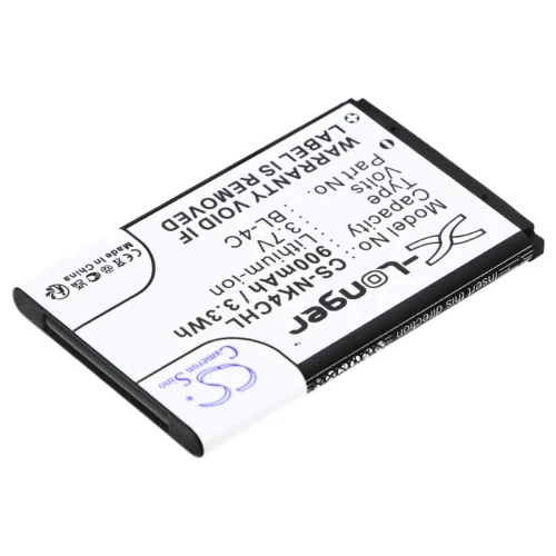 Alternative view of Батерия за мобилен телефон NOKIA 6100, 6200, 107, 108  BL-4C  LiIon 3,7V 900mAh CAMERON SINO