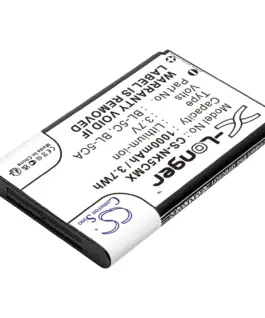 Alternative view of Батерия за мобилен телефон CAMERON SINO BL-5C, за Nokia 105 2700 3110 5130 6230 E50, 3.7V, 1000mAh