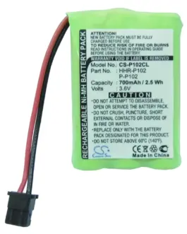 Батерия за телефон 3* ААА 3.6V NiMH 700mAh GPT207 за Panasonic KX-TC1210  Cameron