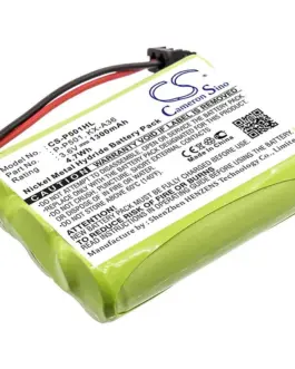 Alternative view of Батерия за телефон 3* АА 3.6V NiMH 1300mAh GPT392 KX-A36 Cameron Sino