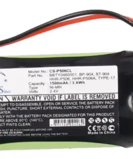 Батерия за телефон 2* АA 2.4V NiMH 1500mAh GP60AS2BMX Panasonic KX-TG2000 Cameron