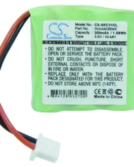 Батерия за телефон SAGEM DECT31 DECT32  MISTRAL220 3.6V NiMH 300mAh Cameron Sino