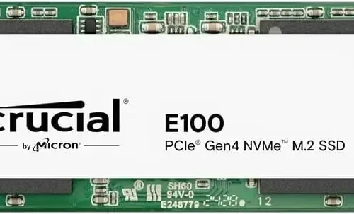 SSD диск Crucial E100 M.2-2280 PCIe 4.0 NVMe 1000GB