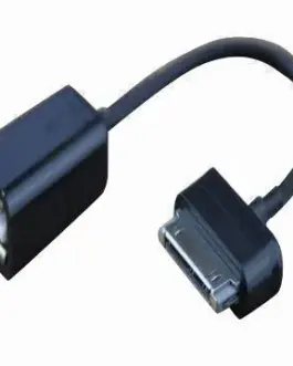 VCom Кабел OTG Samsung M / USB AF Black - CU277-0.15m