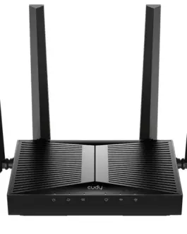 Безжичен рутер Cudy WR3600 Gigabit Wi-Fi 7 2882 Mbps + 688 Mbps 5times; Gigabit Ethernet Ports VPN Server and Client