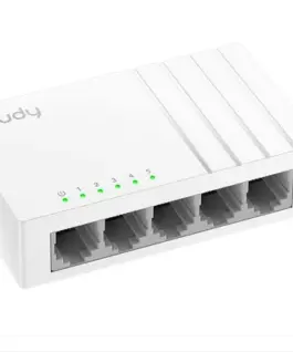 Alternative view of Суич Cudy GS105U, 5 портов, 10/100/1000, Auto-MDI/MDIX, USB-C Port