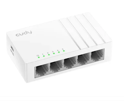 Alternative view of Суич Cudy GS105U, 5 портов, 10/100/1000, Auto-MDI/MDIX, USB-C Port