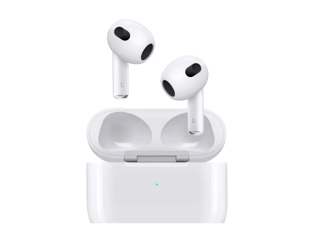 СЛУШАЛКИ APPLE AirPods Pro 3 - AirPods with Lightning Charging Case (3rd generation) - White - PN