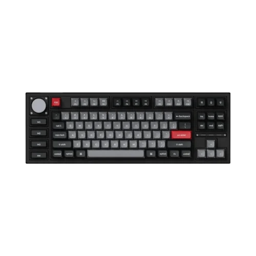 Клавиатура Keychron Q3 Pro Carbon Black TKL K Pro Red Switch RGB LED PBT