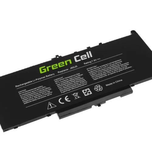 Alternative view of Батерия за лаптоп  Dell Latitude E7270 E7470 J60J5 7,6V 5800mAh GREEN CELL