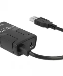 Alternative view of Адаптер Delock USB Isolator with 5 kV Isolation, 1 x USB 1.1 type-A male (host), 1 x USB 1.1 type-A female (device, 1 x DC ja