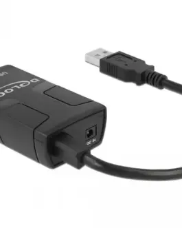 Alternative view of Адаптер Delock USB Isolator with 5 kV Isolation, 1 x USB 1.1 type-A male (host), 1 x USB 1.1 type-A female (device, 1 x DC ja
