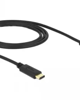 Кабел DeLock USB-C мъжко - USB-B мъжко USB 2.0 1.0 м Черен