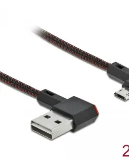 Alternative view of Кабел DeLock, EASY-USB 2.0 Type-A мъжко - EASY-USB Micro-B мъжко