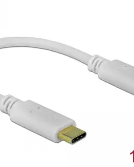 Кабел за зареждане DeLock PD USB-C мъжко >USB-C мъжко 100W 15 cm