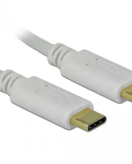 Alternative view of Кабел за зареждане DeLock PD, USB-C мъжко >USB-C мъжко, 100W, 15 cm