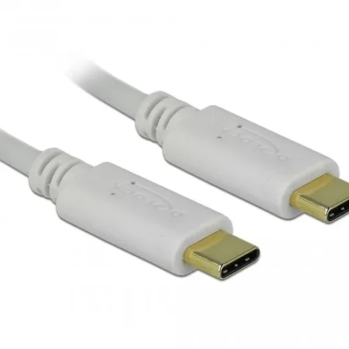Alternative view of Кабел за зареждане DeLock PD, USB-C мъжко >USB-C мъжко, 100W, 15 cm