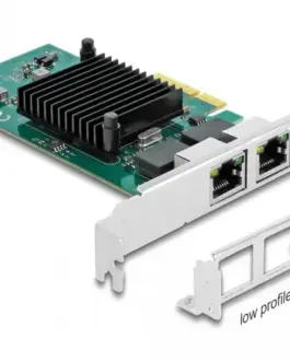 Карта PCI Express x4 Delock към 2 x RJ45 Gigabit LAN i82576