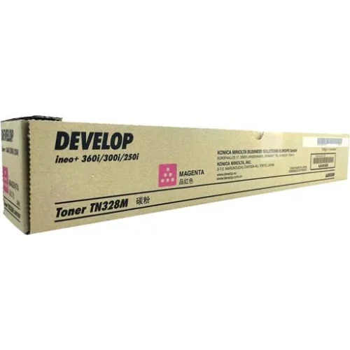 Тонер касета DEVELOP TN-328M, ineo + 251i, + 301i, + 361i, 28000 к., Magenta