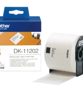 ЛЕНТА ЗА ЕТИКЕТНИ ПРИНТЕРИ BROTHER ТИП QL - SHIPPING LABEL - 62 mm x 100 mm x 300 - DK11202 (DK-11202) - PN LB-11202 -