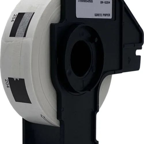 Alternative view of ЛЕНТА ЗА ЕТИКЕТНИ ПРИНТЕРИ BROTHER ТИП QL - MULTI PURPOSE LABEL - 17 mm x 54 mm x 400 - DK11204 (DK-11204) - PN LB-11204 - NEOMAX
