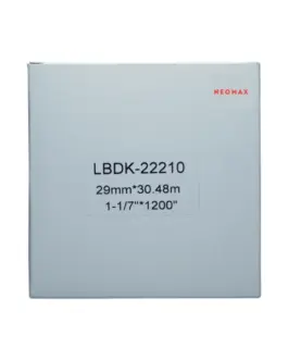 ЛЕНТА ЗА ЕТИКЕТНИ ПРИНТЕРИ BROTHER ТИП QL - CONTINUOUS PAPER TAPE - 29 mm x 3048 m - DK22210 (DK-22210) - PN LB-22210 -