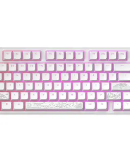 Геймърскa механична клавиатура Dark Project ALU81A Terra Nostra White