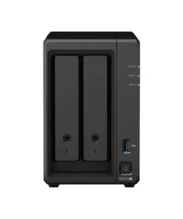 Сторидж NAS Synology DS723+ За 2 диска До 108TB 2 GB DDR4 Гигабит