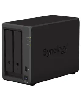 Alternative view of Сторидж NAS Synology DS723+, За 2 диска, До 108TB, 2 GB DDR4, Гигабит, USB3.2