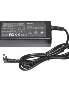 Alternative view of Makki зарядно за лаптоп заместител Laptop Adapter HP 19.5V 3.33A 65W 4.5x3.0mm blue - MAKKI-NA-H-09
