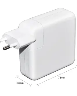 Alternative view of Makki зарядно за лаптоп заместител Laptop Adapter Apple - 61W TYPE-C With USB-C Cable - MAKKI-NA-AP-37