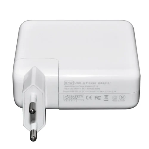 Makki зарядно за лаптоп заместител Laptop Adapter Apple – 87W TYPE-C With USB-C Cable –