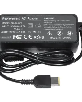 Alternative view of Makki зарядно за лаптоп заместител Laptop Adapter lenovo 20V 3.25A 65W Square with pin - MAKKI-NA-LE-16