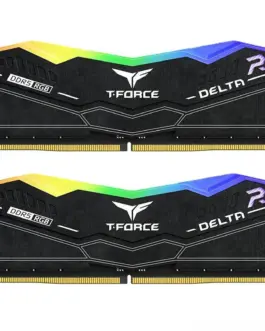 Памет за компютър Team Group T-Force Delta RGB DDR5 32GB (2x16GB) 6400MHz CL32