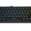 Ducky професионална геймърска механична клавиатура Professional Gaming Mechanical Keyboard One X Mini Wireless Black - Ducky AI Switches