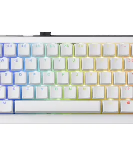 Ducky професионална геймърска механична клавиатура Professional Gaming Mechanical Keyboard One X Mini Wireless White - Ducky AI Switches