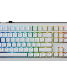 Ducky професионална геймърска механична клавиатура Professional Gaming Mechanical Keyboard One X Wireless White - Ducky AI Switches