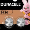 Бутонна батерия литиева DURACELL CR2430 3V  2 бр. в блистер цена за 2 бр.
