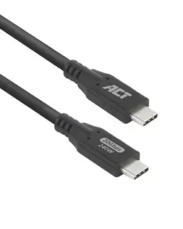 ACT Кабел USB-C - USB-C 0.5 м / USB4 20Gbps 240W